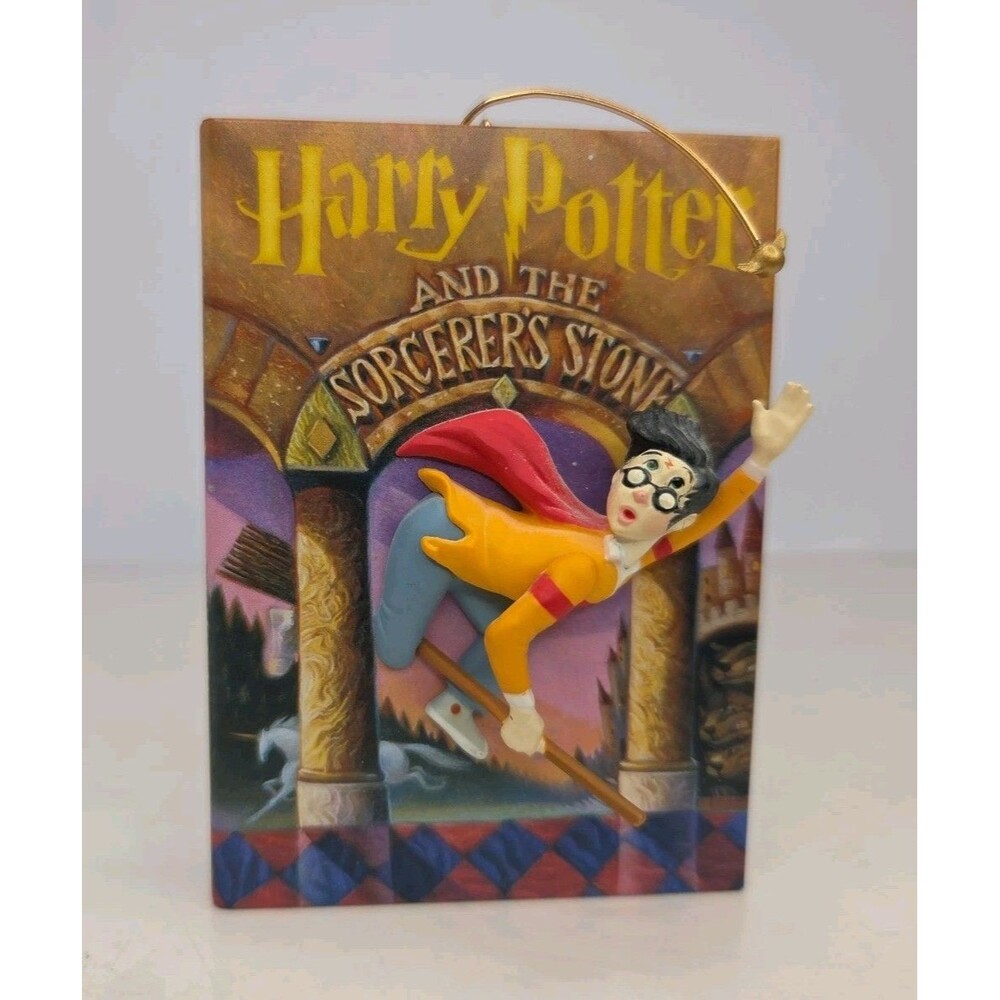 Authentic 2018 Hallmark Harry Potter Sorcerer's Stone 20th Anniversary Ornament